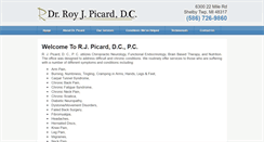 Desktop Screenshot of drroypicard.com